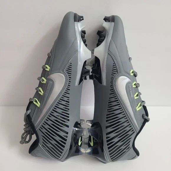 NEW Nike Vapor Edge 360 VC Football Cleats DO6294-002 Size 8.5 Gray - Picture 4 of 7